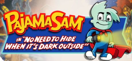 Pajama Sam: No Need To Hide When It's Dark Outside box art for Wii